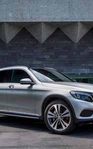 Preview wallpaper mercedes-benz, glc-class, x253, side view