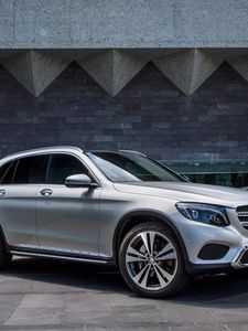 Preview wallpaper mercedes-benz, glc-class, x253, side view