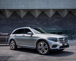 Preview wallpaper mercedes-benz, glc-class, x253, side view