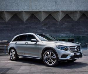 Preview wallpaper mercedes-benz, glc-class, x253, side view