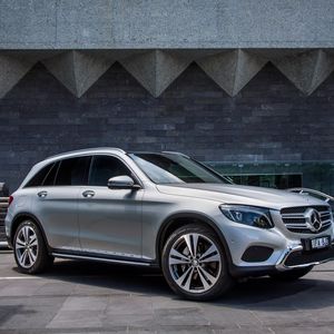 Preview wallpaper mercedes-benz, glc-class, x253, side view