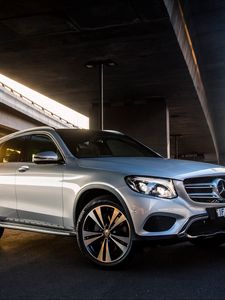 Preview wallpaper mercedes-benz, glc-class, x253, side view