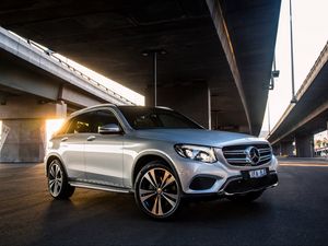 Preview wallpaper mercedes-benz, glc-class, x253, side view