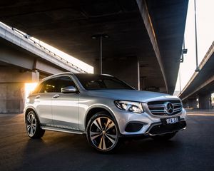 Preview wallpaper mercedes-benz, glc-class, x253, side view