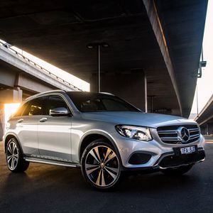 Preview wallpaper mercedes-benz, glc-class, x253, side view