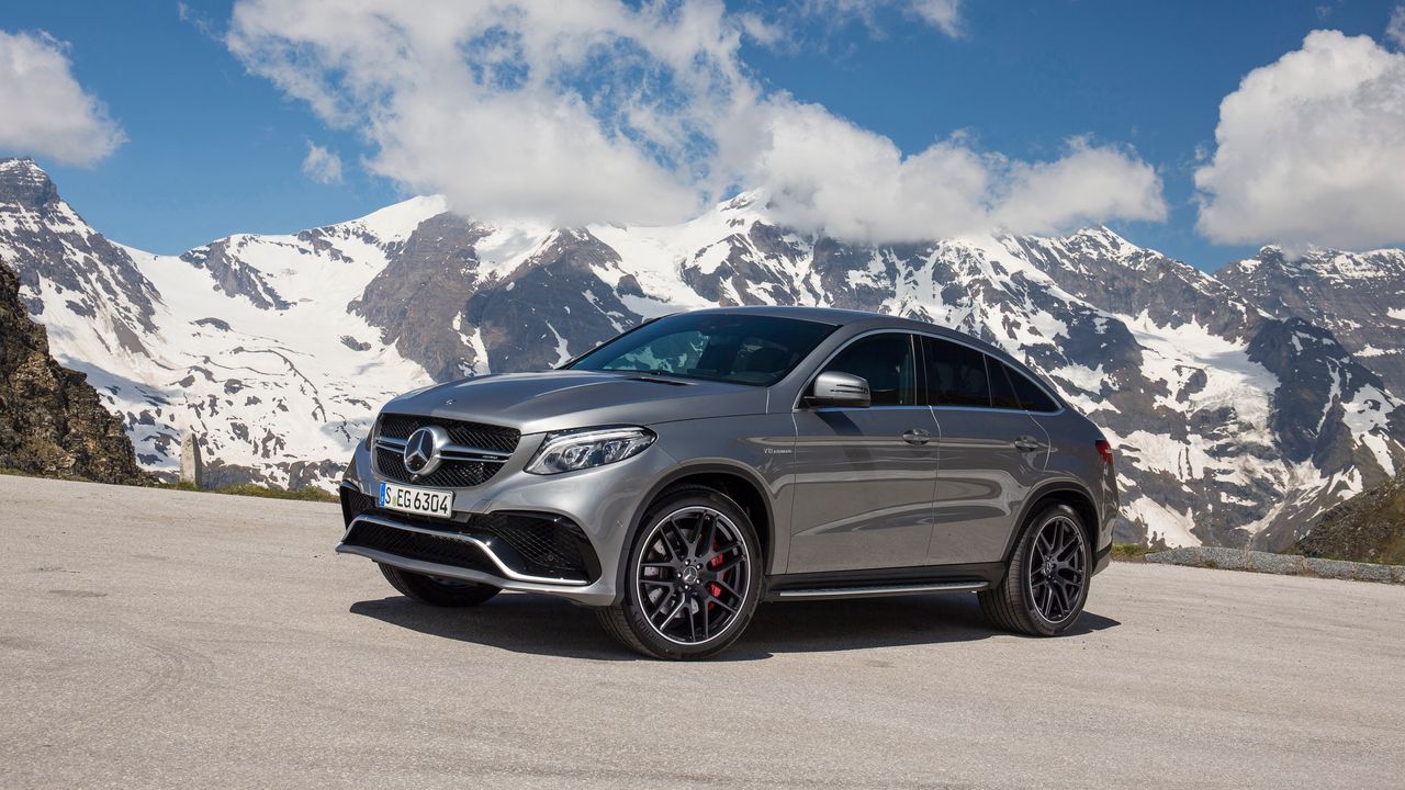 Wallpaper mercedes-benz, gle 450, amg, side view