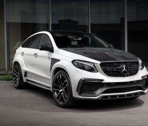 Preview wallpaper mercedes-benz, gle-class, c292, front view
