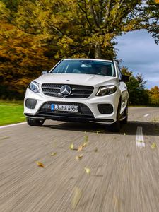 Preview wallpaper mercedes-benz, gle-class, v166, amg