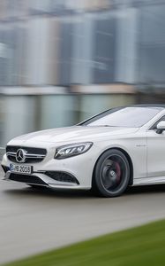 Preview wallpaper mercedes-benz, s63, amg, coupe, tuning