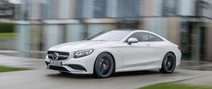 Preview wallpaper mercedes-benz, s63, amg, coupe, tuning