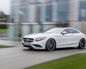 Preview wallpaper mercedes-benz, s63, amg, coupe, tuning