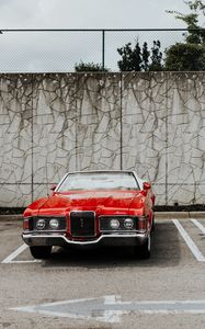 Preview wallpaper mercury cougar, car, retro, front view