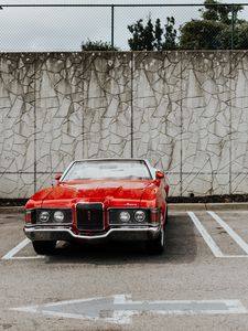 Preview wallpaper mercury cougar, car, retro, front view