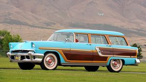 Preview wallpaper mercury monterey, family car, side view, retro