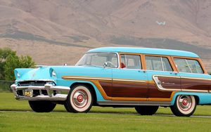 Preview wallpaper mercury monterey, family car, side view, retro