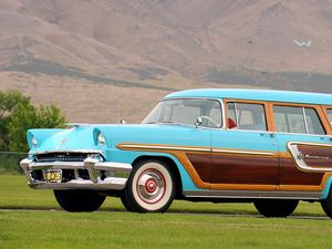 Preview wallpaper mercury monterey, family car, side view, retro