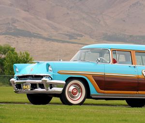 Preview wallpaper mercury monterey, family car, side view, retro