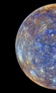 Preview wallpaper mercury, planet, space, shine