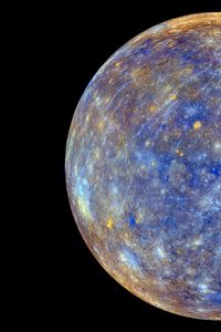 Preview wallpaper mercury, planet, space, shine