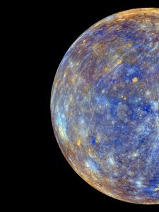 Preview wallpaper mercury, planet, space, shine