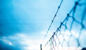 Preview wallpaper mesh, barbed wire, fence, fencing, barbed