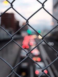 Preview wallpaper mesh, blur, bokeh, glare, lights