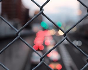 Preview wallpaper mesh, blur, bokeh, glare, lights