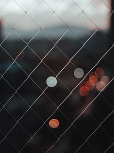Preview wallpaper mesh, blur, glare, circles, bokeh