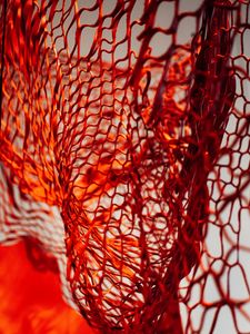 Preview wallpaper mesh, fabric, red