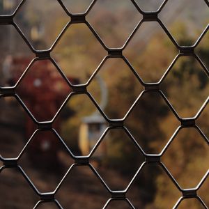 Preview wallpaper mesh, fence, fencing, motion blur, plexus