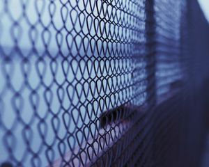 Preview wallpaper mesh, fence, fencing, metal, cells