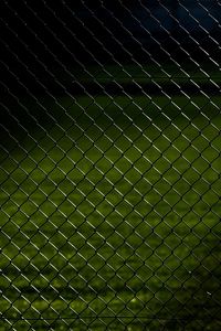 Preview wallpaper mesh, fence, grass, dark, texture