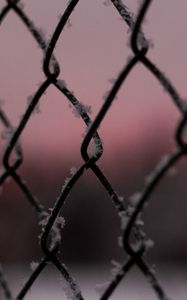 Preview wallpaper mesh, frost, macro