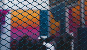 Preview wallpaper mesh, grid, fence, blur