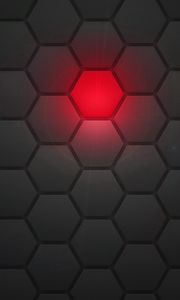 Preview wallpaper mesh, hexagonal, light, shadow