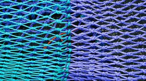Preview wallpaper mesh, knot, weaving, thread