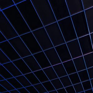 Preview wallpaper mesh, lines, neon, blue, glow