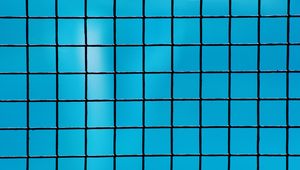 Preview wallpaper mesh, metal, sky, blue