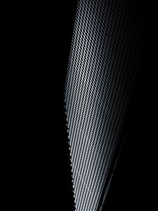 Preview wallpaper mesh, metal, surface, bw