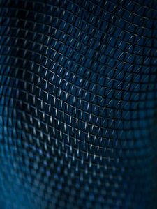 Preview wallpaper mesh, metal, surface, texture, blue