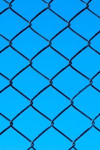 Preview wallpaper mesh, metal, texture, blue