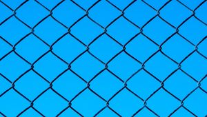 Preview wallpaper mesh, metal, texture, blue