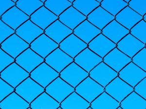 Preview wallpaper mesh, metal, texture, blue