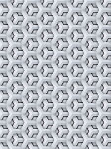 Preview wallpaper mesh, pentagons, white, texture, pattern