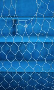 Preview wallpaper mesh, rope, torn, blue, blur