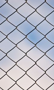 Preview wallpaper mesh, sky, braided, wire, pattern