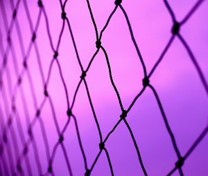 Preview wallpaper mesh, sky, purple, background, wicker