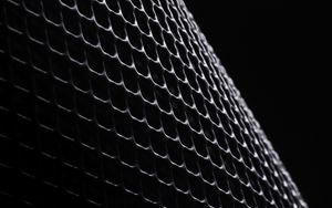 Preview wallpaper mesh, structure, surface, dark, black