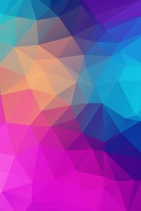 Preview wallpaper mesh, triangles, surface, colorful