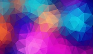 Preview wallpaper mesh, triangles, surface, colorful